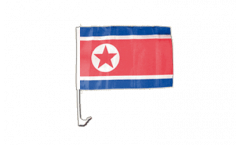 Bandiera per auto Corea del Nord - 30 x 40 cm