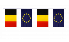 Cordata dell'amicizia Belgio - Unione Europea EU - 15 x 22 cm