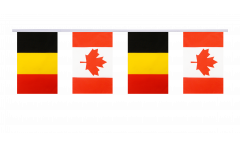 Cordata dell'amicizia Belgio - Canada - 15 x 22 cm