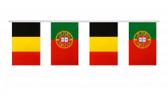Cordata dell'amicizia Belgio - Portogallo - 15 x 22 cm