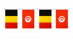 Cordata dell'amicizia Belgio - Tunisia - 15 x 22 cm