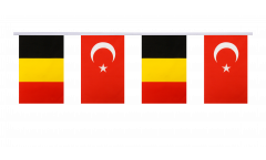 Cordata dell'amicizia Belgio - Turchia - 15 x 22 cm