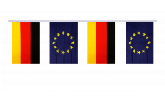 Cordata dell'amicizia Germania - Unione Europea EU - 15 x 22 cm