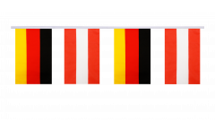 Cordata dell'amicizia Germania - Austria - 15 x 22 cm