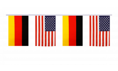 Cordata dell'amicizia Germania - USA - 15 x 22 cm