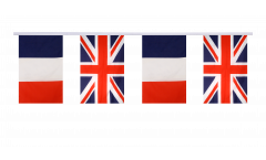 Cordata dell'amicizia Francia - Regno Unito - 15 x 22 cm