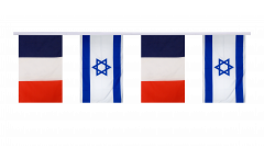 Cordata dell'amicizia Francia - Israele - 15 x 22 cm
