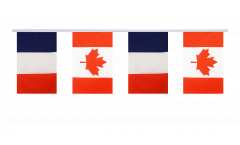 Cordata dell'amicizia Francia - Canada - 15 x 22 cm