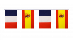 Cordata dell'amicizia Francia - Spagna - 15 x 22 cm