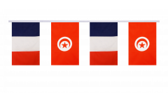 Cordata dell'amicizia Francia - Tunisia - 15 x 22 cm