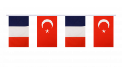 Cordata dell'amicizia Francia - Turchia - 15 x 22 cm
