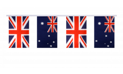 Cordata dell'amicizia Regno Unito - Australia - 15 x 22 cm