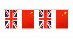 Cordata dell'amicizia Regno Unito - Cina - 15 x 22 cm