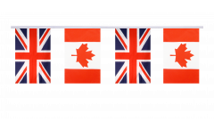 Cordata dell'amicizia Regno Unito - Canada - 15 x 22 cm