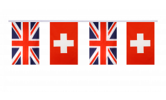 Cordata dell'amicizia Regno Unito - Svizzera - 15 x 22 cm