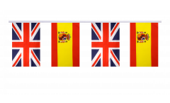 Cordata dell'amicizia Regno Unito - Spagna - 15 x 22 cm