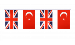 Cordata dell'amicizia Regno Unito - Turchia - 15 x 22 cm