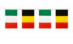 Cordata dell'amicizia Italia - Belgio - 15 x 22 cm
