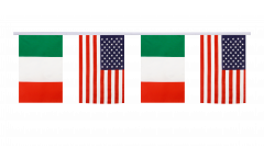 Cordata dell'amicizia Italia - USA - 15 x 22 cm