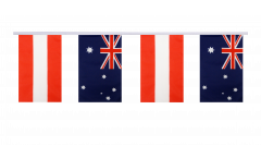 Cordata dell'amicizia Austria - Australia - 15 x 22 cm