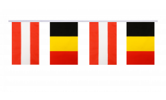Cordata dell'amicizia Austria - Belgio - 15 x 22 cm