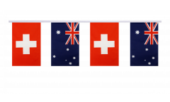 Cordata dell'amicizia Svizzera - Australia - 15 x 22 cm
