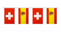 Cordata dell'amicizia Svizzera - Spagna - 15 x 22 cm