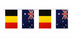 Cordata dell'amicizia Belgio - Australia - 15 x 22 cm