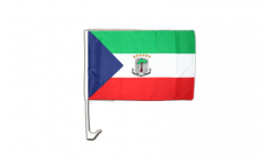 Bandiera per auto Guinea equatoriale - 30 x 40 cm