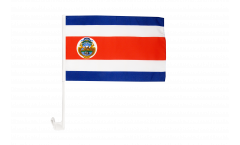 Bandiera per auto Costa Rica - 30 x 40 cm