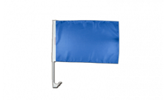 Bandiera per auto Unicolore Azzurra - 30 x 40 cm