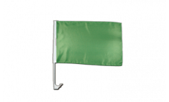 Bandiera per auto Unicolore Verde - 30 x 40 cm