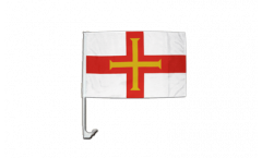 Bandiera per auto Regno Unito Guernsey - 30 x 40 cm