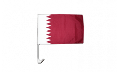 Bandiera per auto Qatar - 30 x 40 cm