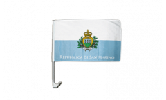 Bandiera per auto San Marino - 30 x 40 cm