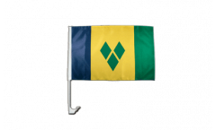 Bandiera per auto Saint Vincent e Grenadine - 30 x 40 cm