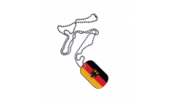 Dog Tag Germania con aquila - 3 x 5 cm