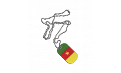 Dog Tag Camerun - 3 x 5 cm