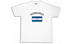 T-Shirt Honduras, bianca, taglia S, Round-T