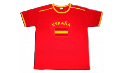 T-Shirt Spagna Espana, rossa-gialla, taglia XL