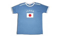 T-Shirt Giappone, azzurra chiara-bianca, taglia XXL