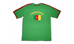 T-Shirt Camerun, verde-rossa, taglia S