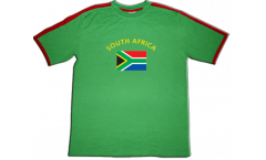 T-Shirt Sudafrica, verde-rossa, taglia L