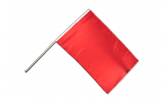 Bandiera da asta Unicolore Rossa - 60 x 90 cm