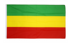 Bandiera Etiopia senza stemmi, Rasta