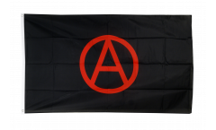 Bandiera Anarchy Anarchia rosso 2