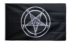 Bandiera Bafometto Chiesa di Satana