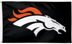 Bandiera Denver Broncos Nera