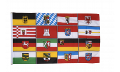 Bandiera Germania 16 regioni federali
