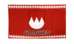 Bandiera Germania Franconia rossa